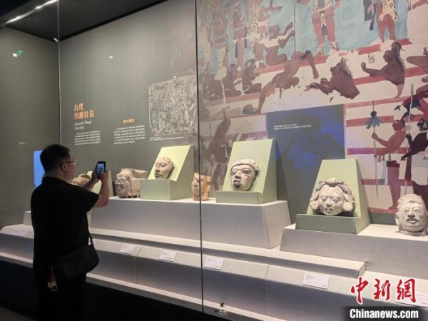 九五配资 逾200件墨西哥玛雅文物在豫展出&#32;九成系中国首展
