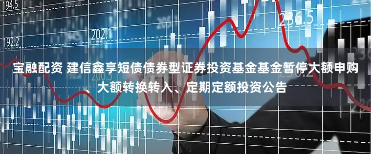 宝融配资 建信鑫享短债债券型证券投资基金基金暂停大额申购、大额转换转入、定期定额投资公告