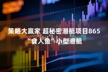 策略大赢家 超秘密潜艇项目865“食人鱼”小型潜艇